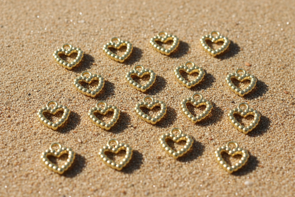 Ball Heart Charm