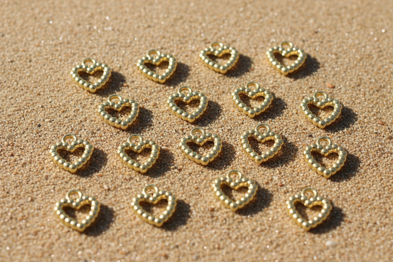 Ball Heart Charm