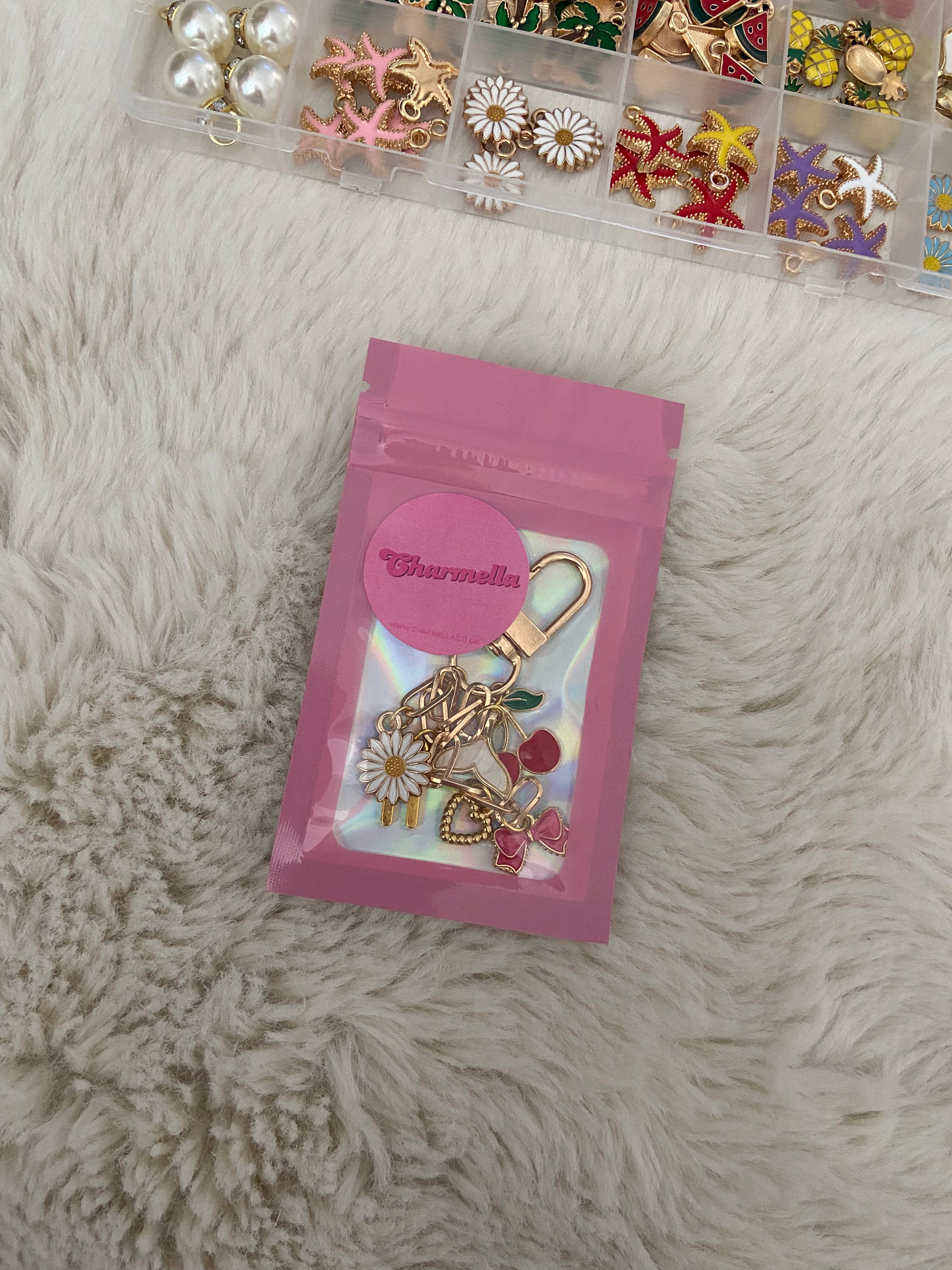 Bag Charm - Ring Chain